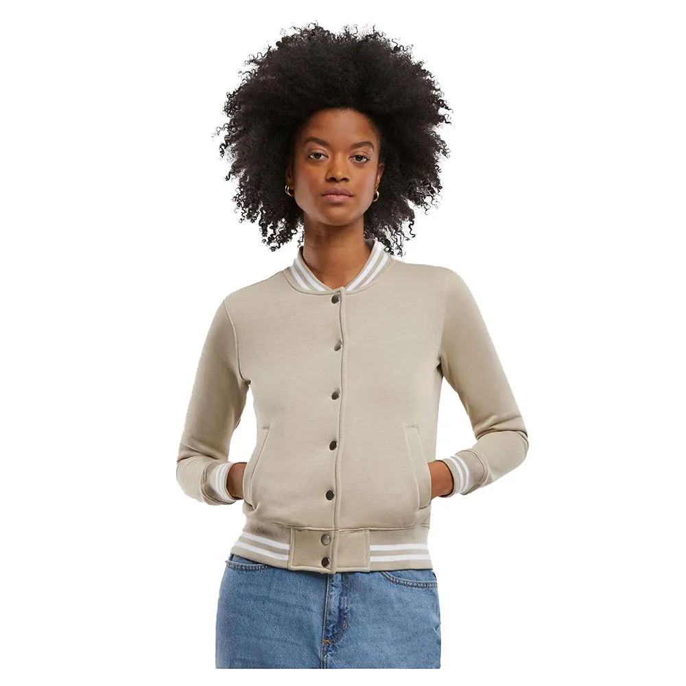 

Куртка Urban Classics College Sweat, бежевый