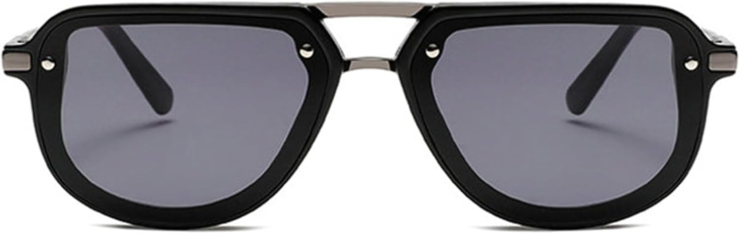 

Willochra Ретро маленькие овальные женские роскошные солнцезащитные очки с заклепками, сине-зеленые оттенки, защита от УФ-излучения UV400, мужские модные панк-очки-пилот, Gary