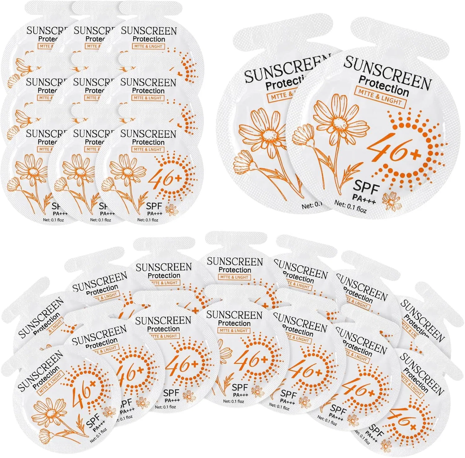 Солнцезащитный крем 150 пакетиков Heigble SPF 46+ 3 мл