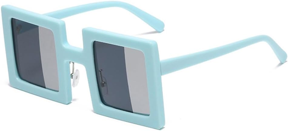 

Модные маленькие уникальные женские солнцезащитные очки в стиле ретро с двухцветными линзами и защитой от УФ-излучения UV400, модные мужские солнцезащитные очки для активного отдыха, сине-серые TYUVIVO, Blue Gray Silver