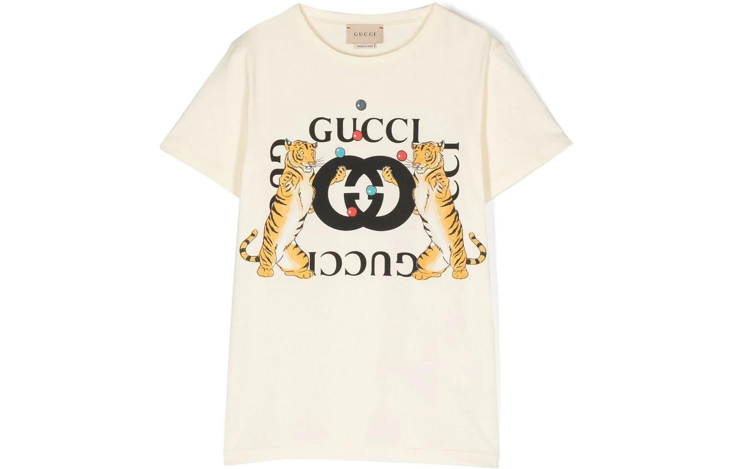 

Футболка детская Gucci, хаки