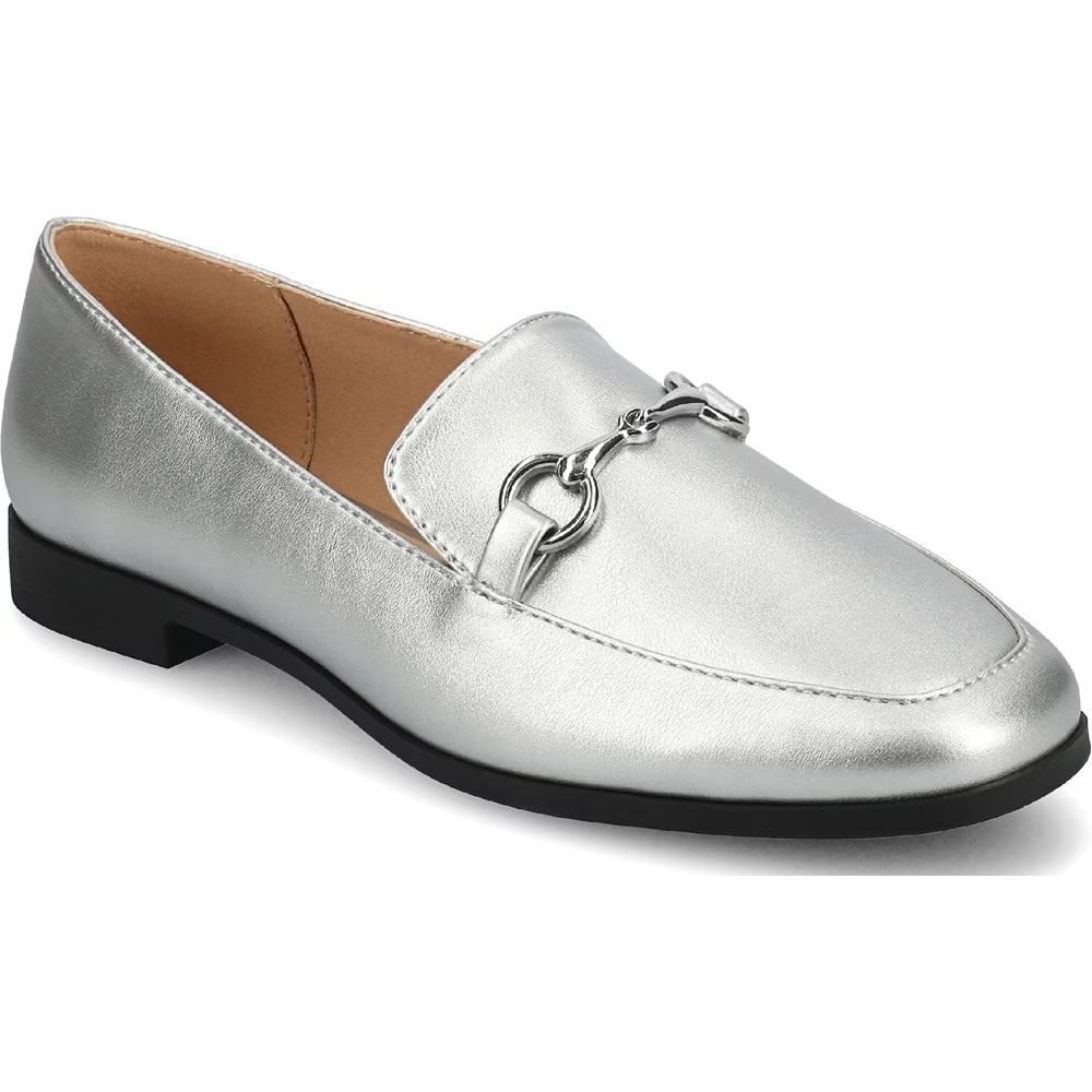 Лоферы Lacie bit от Journee, silver