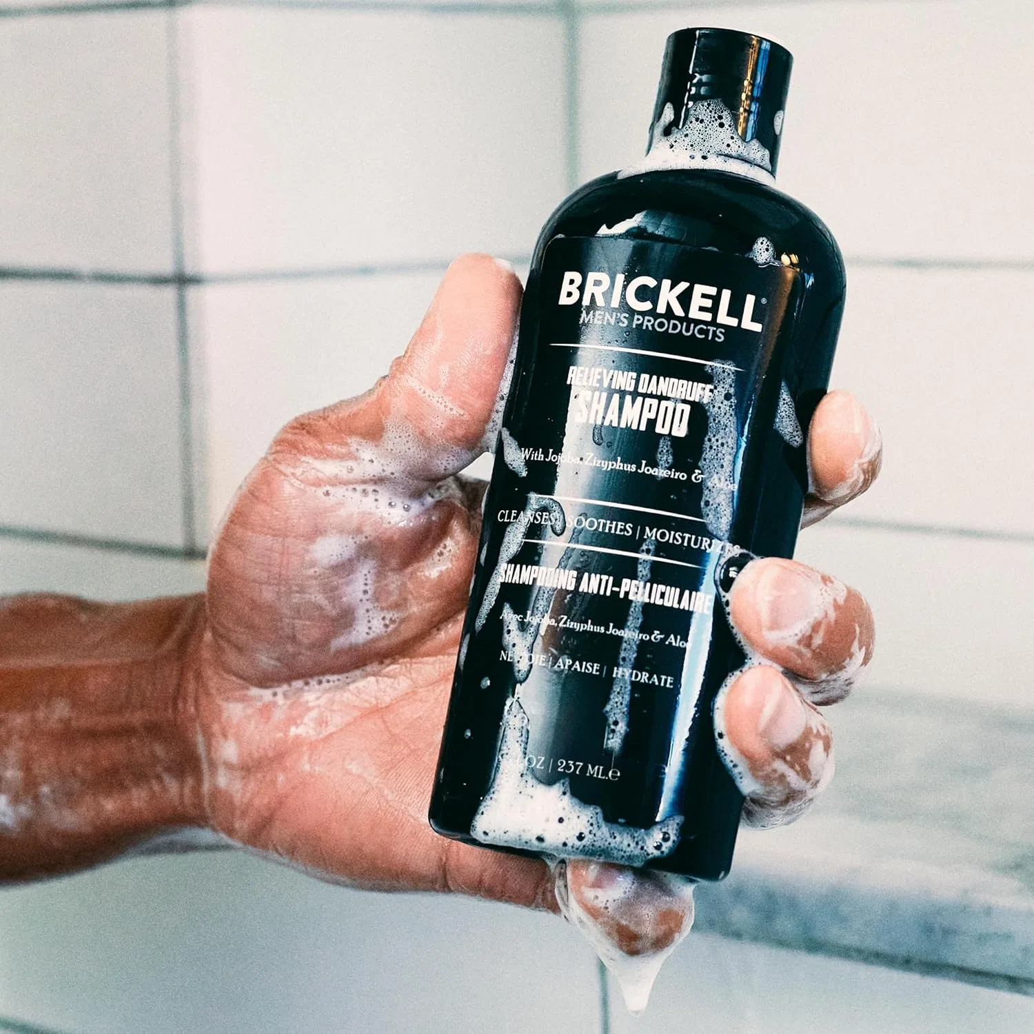 Набор для ухода за волосами Brickell для мужчин от перхоти Brickell Men'S Products — фото 3
