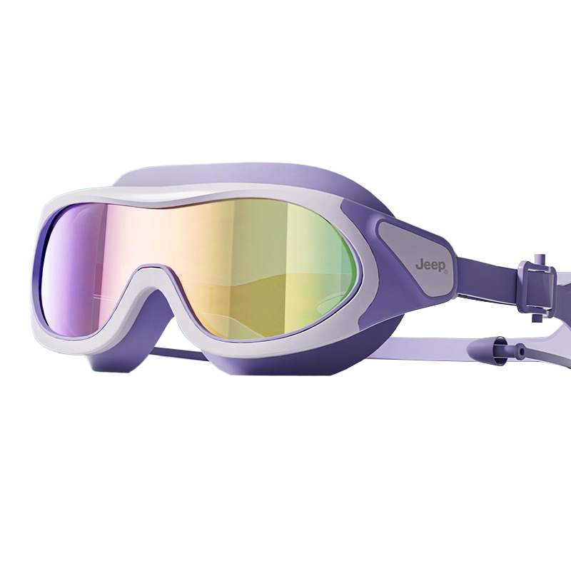 

Детские очки для плавания Polycarbonate, Silicone Jeep, dream фиолетовый coating