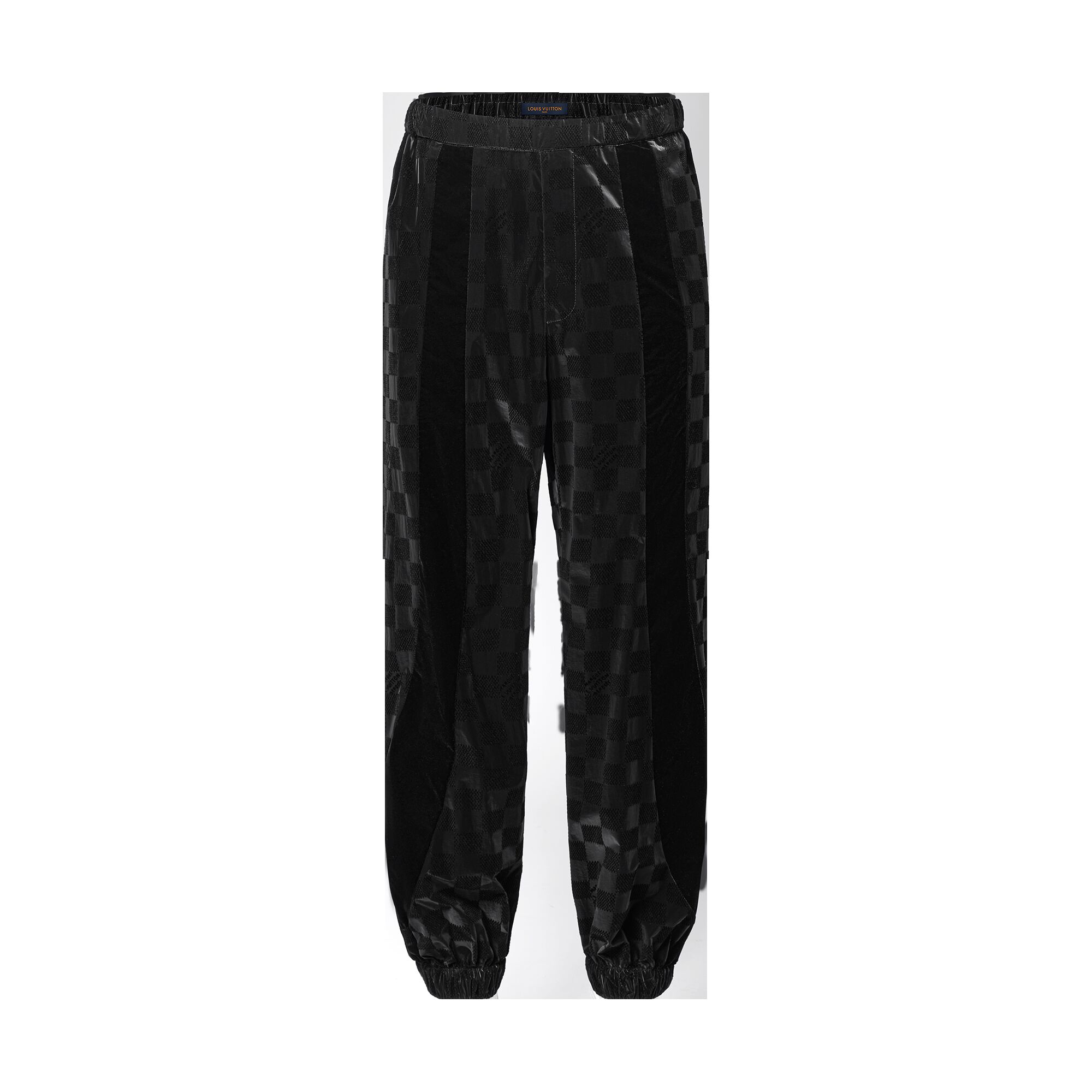 

Спортивные брюки Damier Technical с флокированными вставками Louis Vuitton, черный