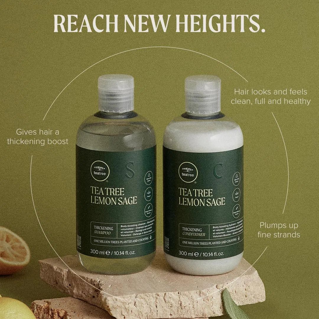 Шампунь для объема «Tea Tree Lemon Sage Thickening» от Paul Mitchell Tea Tree — фото 3