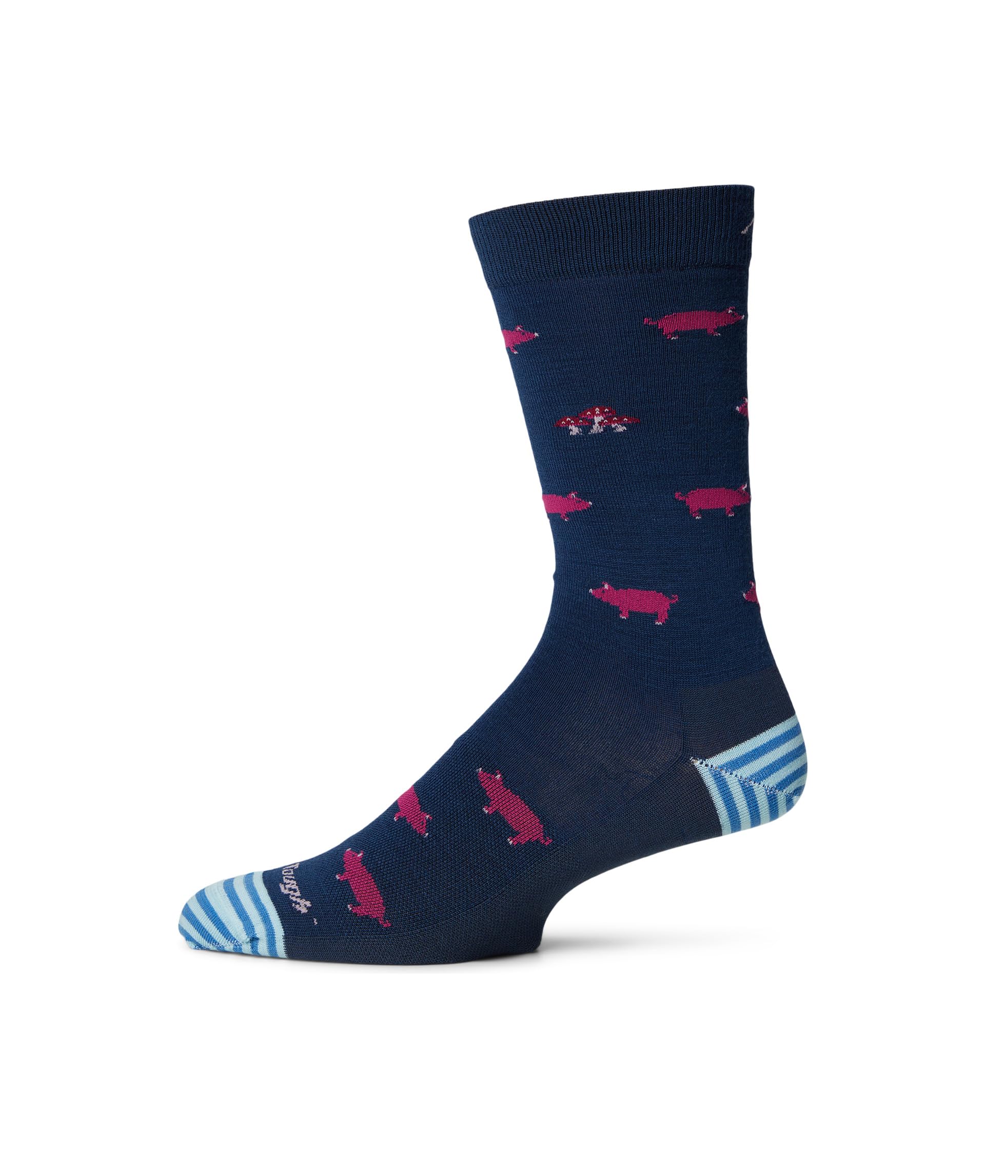 Туфли Darn Tough Vermont Truffle Hog Crew Lightweight, цвет Midnight