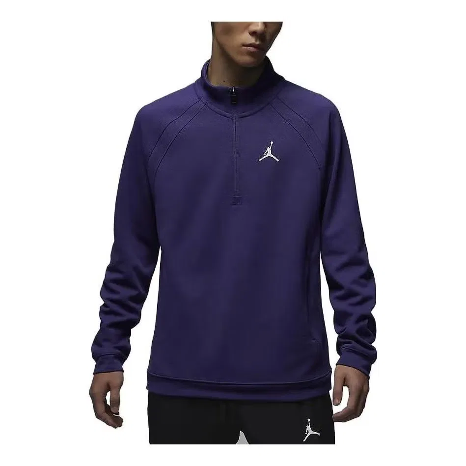 Свитшот с логотипом Air Jordan, фиолетовый