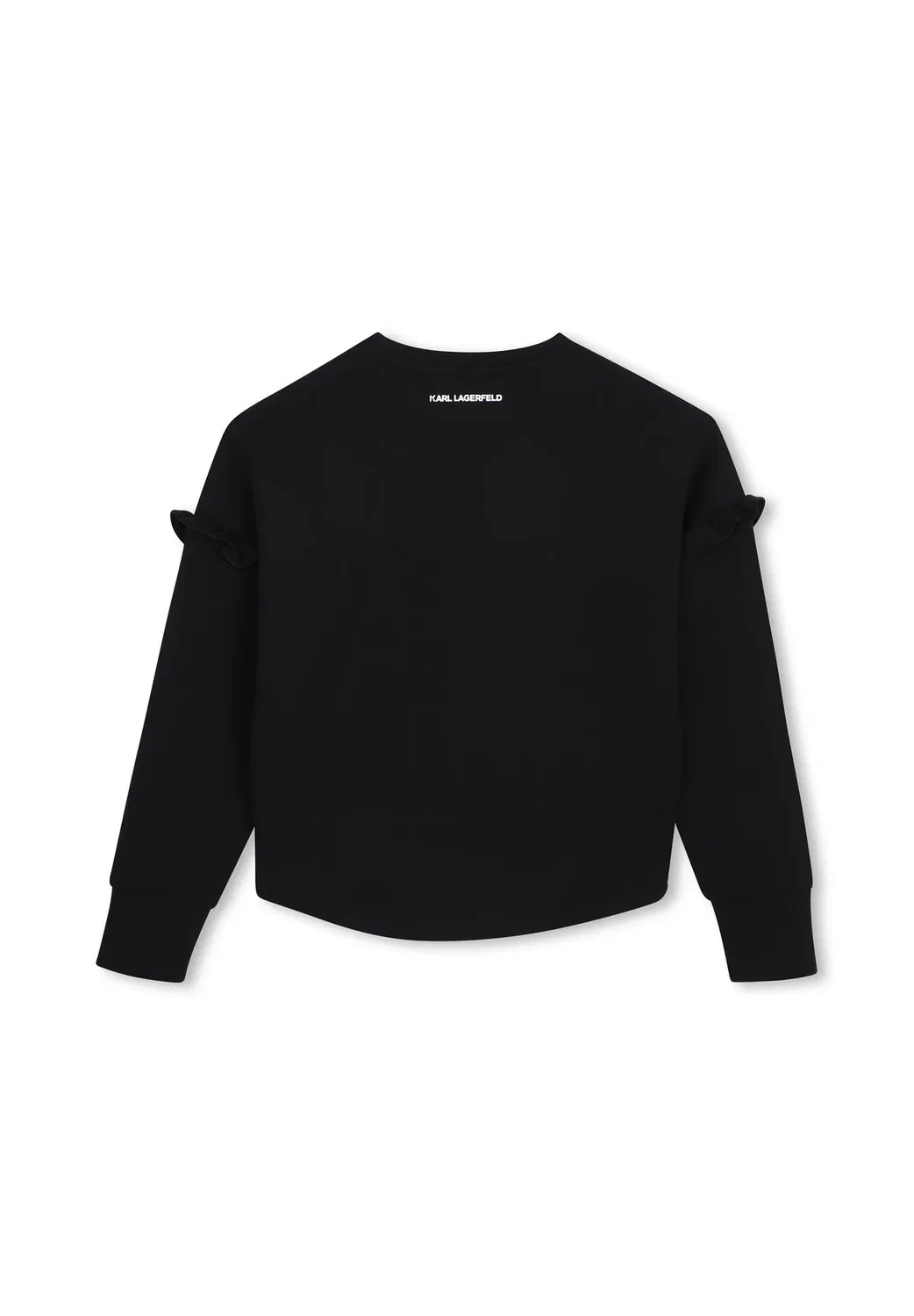 Sweat manches longues - толстовка Karl Lagerfeld Kids, Black — фото 3