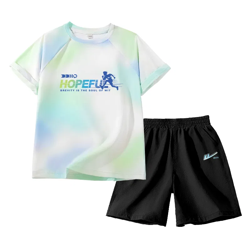 Детский спортивный комплект с градиентом, Casual Sportswear, WARRIOR