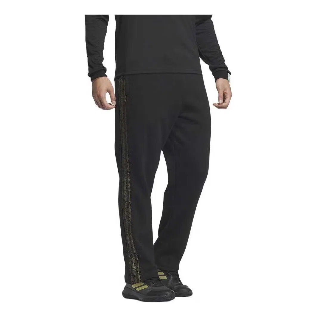 Брюки спортивные баскетбольные с логотипом CNY Adidas, черный