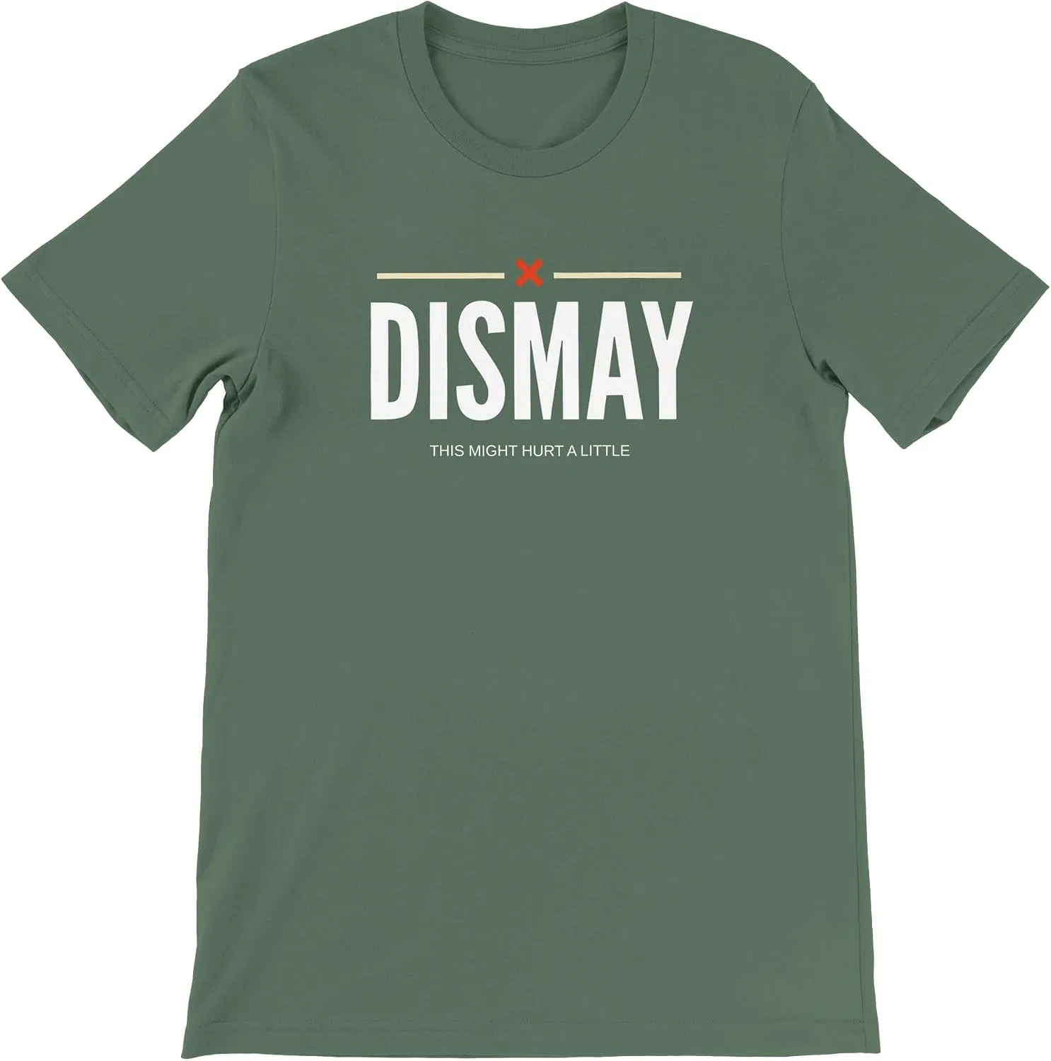 Женская футболка с принтом DISMAY, Military Green