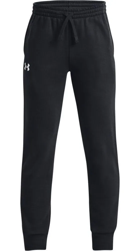 Джоггеры детские из флиса UA Rival Fleece Joggers Under Armour, черный