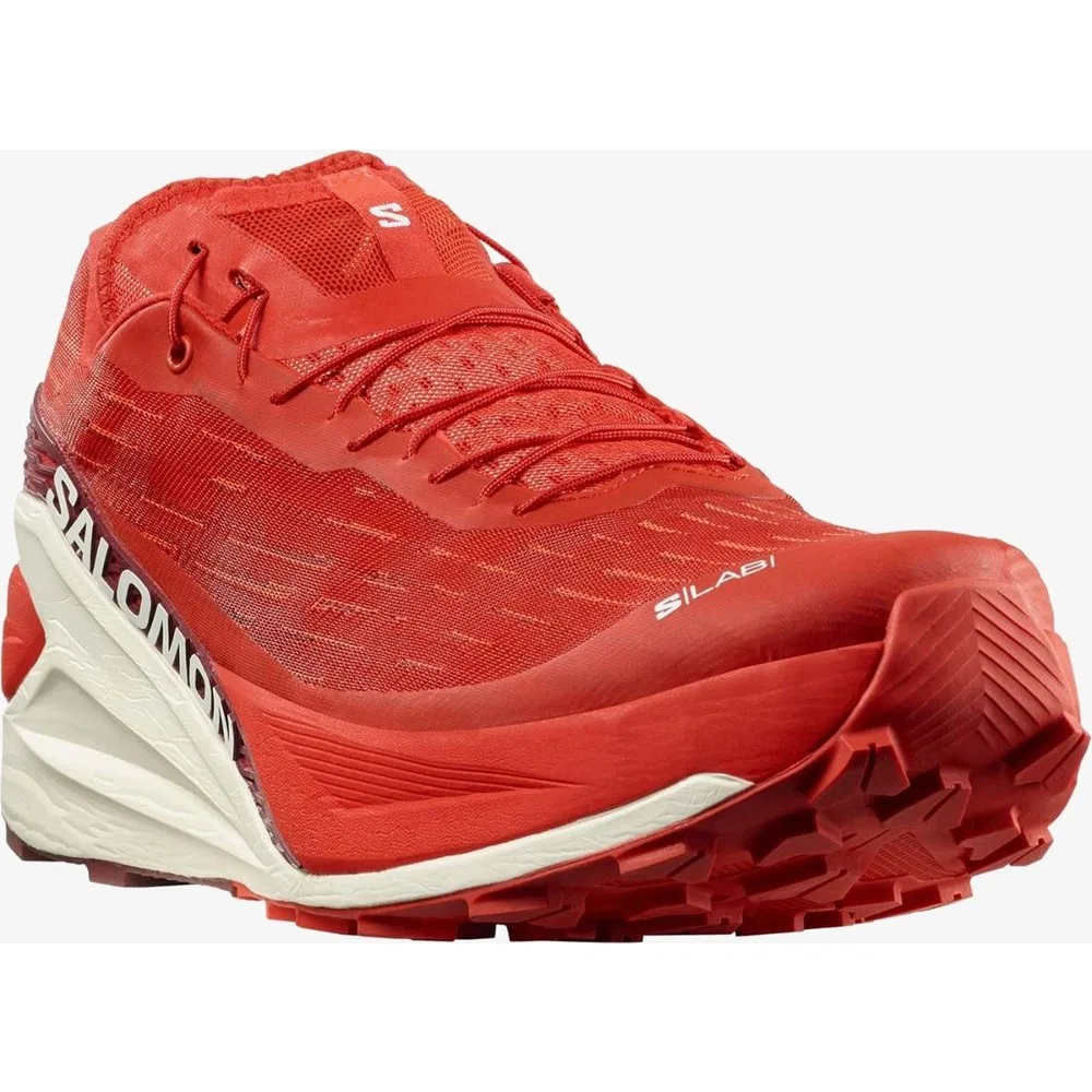 Детские кроссовки для бега Salomon S/lab Pulsar 4, красные — фото 2