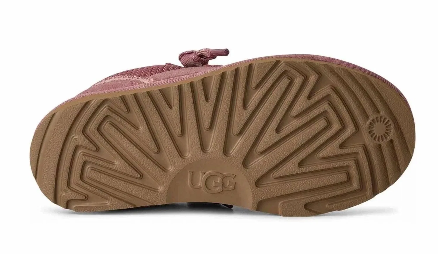 Детские кроссовки с замшевым верхом Lowmel Sneaker UGG, Pink Dawn — фото 4