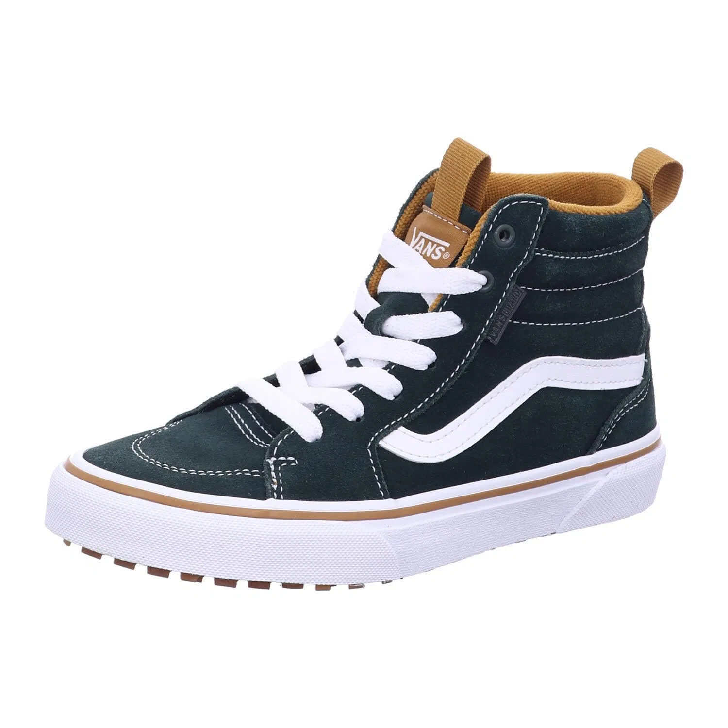 Детские кроссовки для мальчиков высокие Filmore Hi Vansguard Vans, Dark Forest Suede