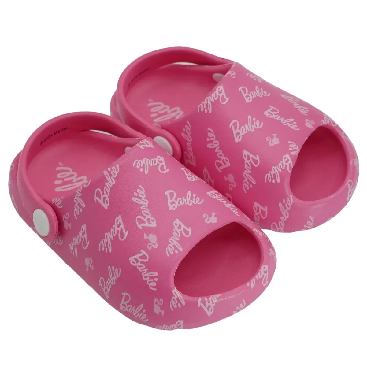 Детские сандалии-слайды с поворотным ремешком Barbie Cloud Slide, Barbie Medium Pink — фото 2