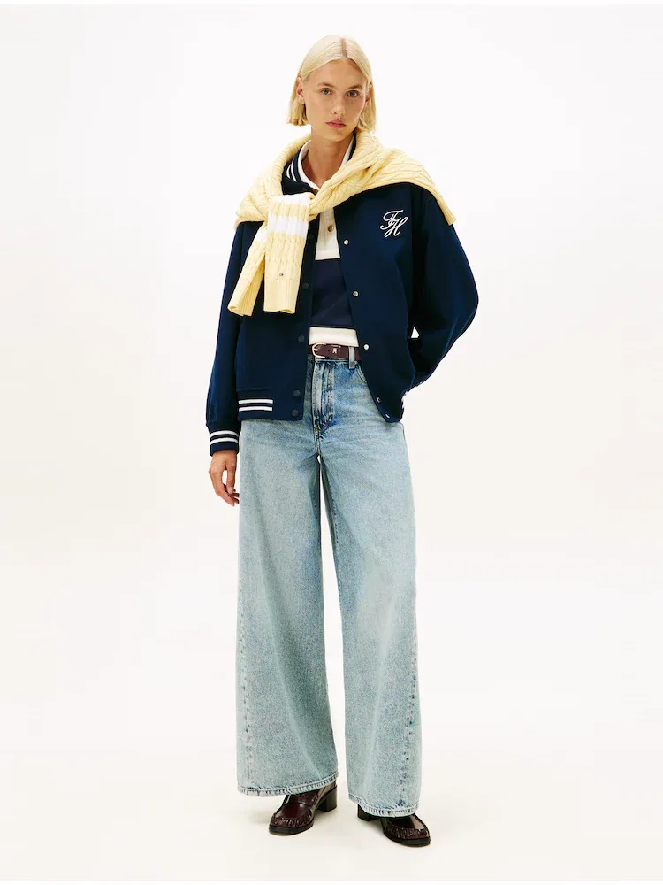Джинсы широкие Twisted Wide TOMMY HILFIGER, Blue