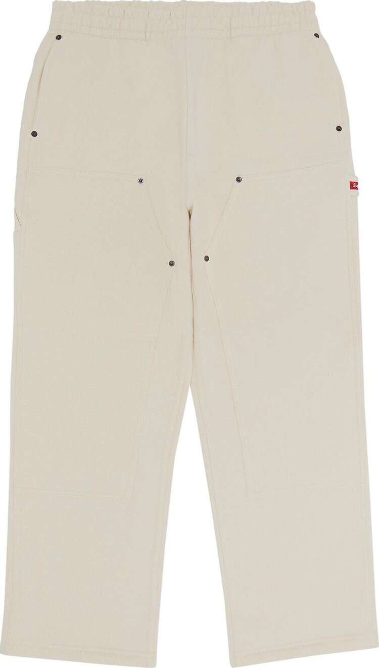 

Спортивные брюки Supreme Double Knee Painter Sweatpant Natural, кремовый
