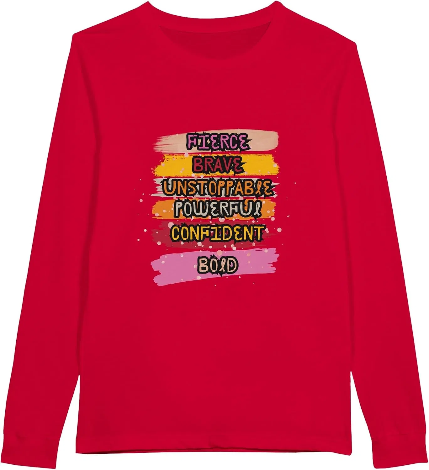 Футболка с длинным рукавом Regular Fit, Red