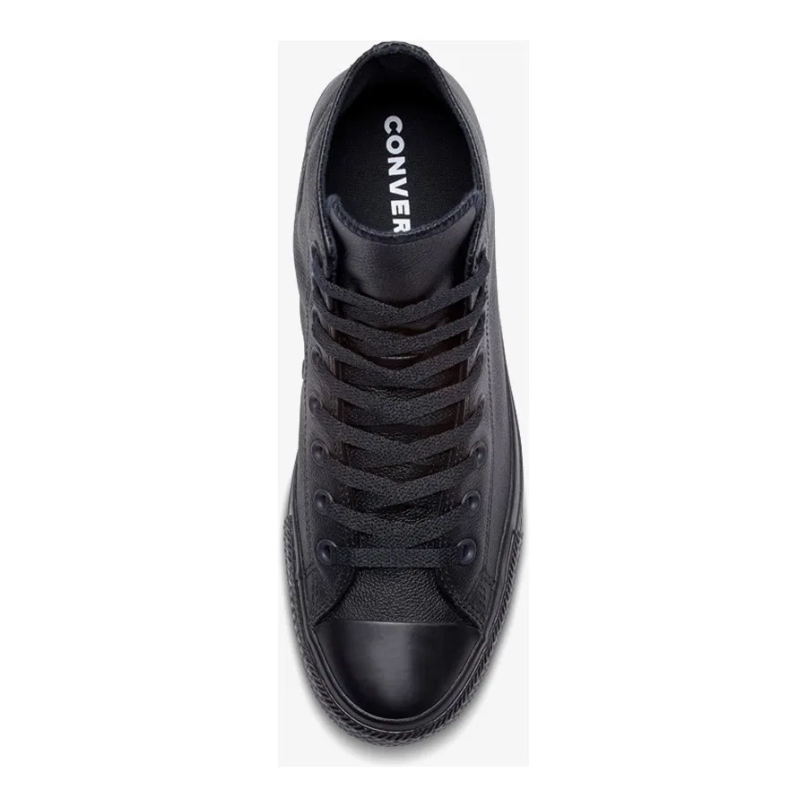 Кеды высокие с мягкой кожи Converse Chuck Taylor All Star Hi, Черный — фото 4