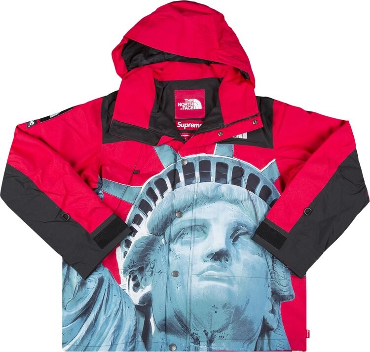 

Куртка Supreme x The North Face Statue Of Liberty Mountain Jacket 'Red', красный