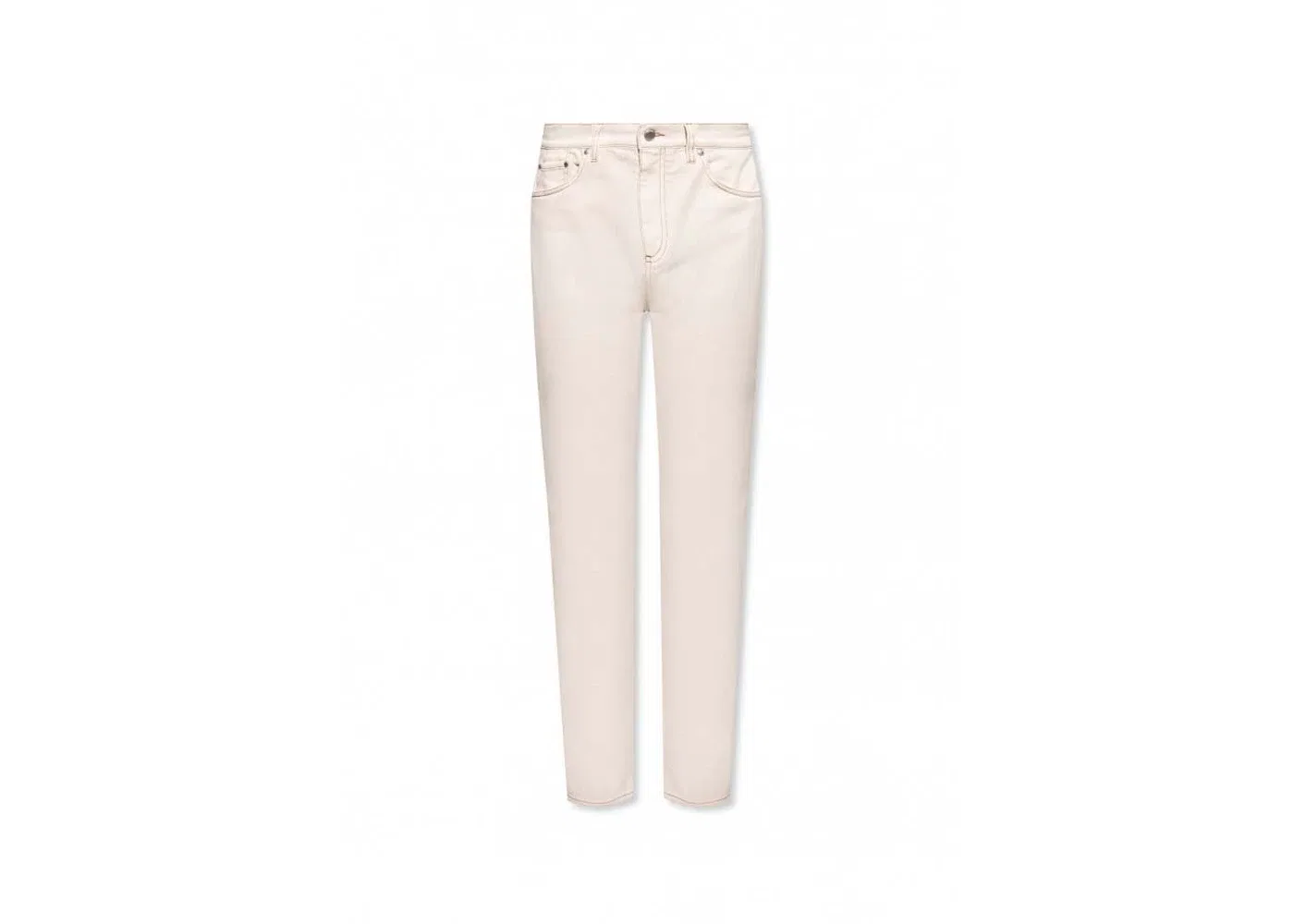 Мужские джинсы зауженные Slim Stretch Cotton Burberry, Cream