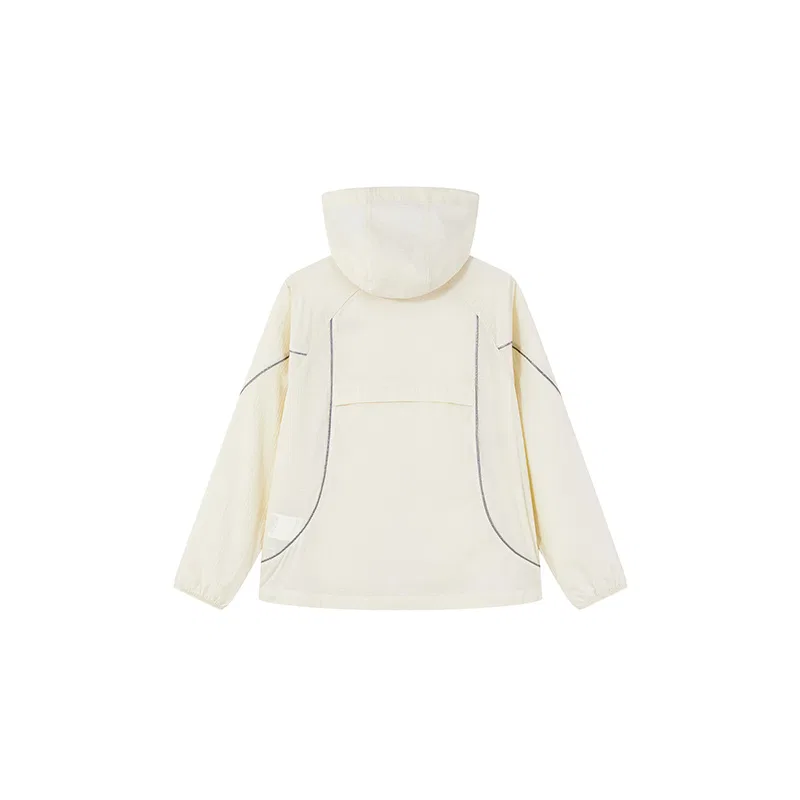 Детская куртка от солнца с капюшоном, Under Armour, Cream White — фото 3