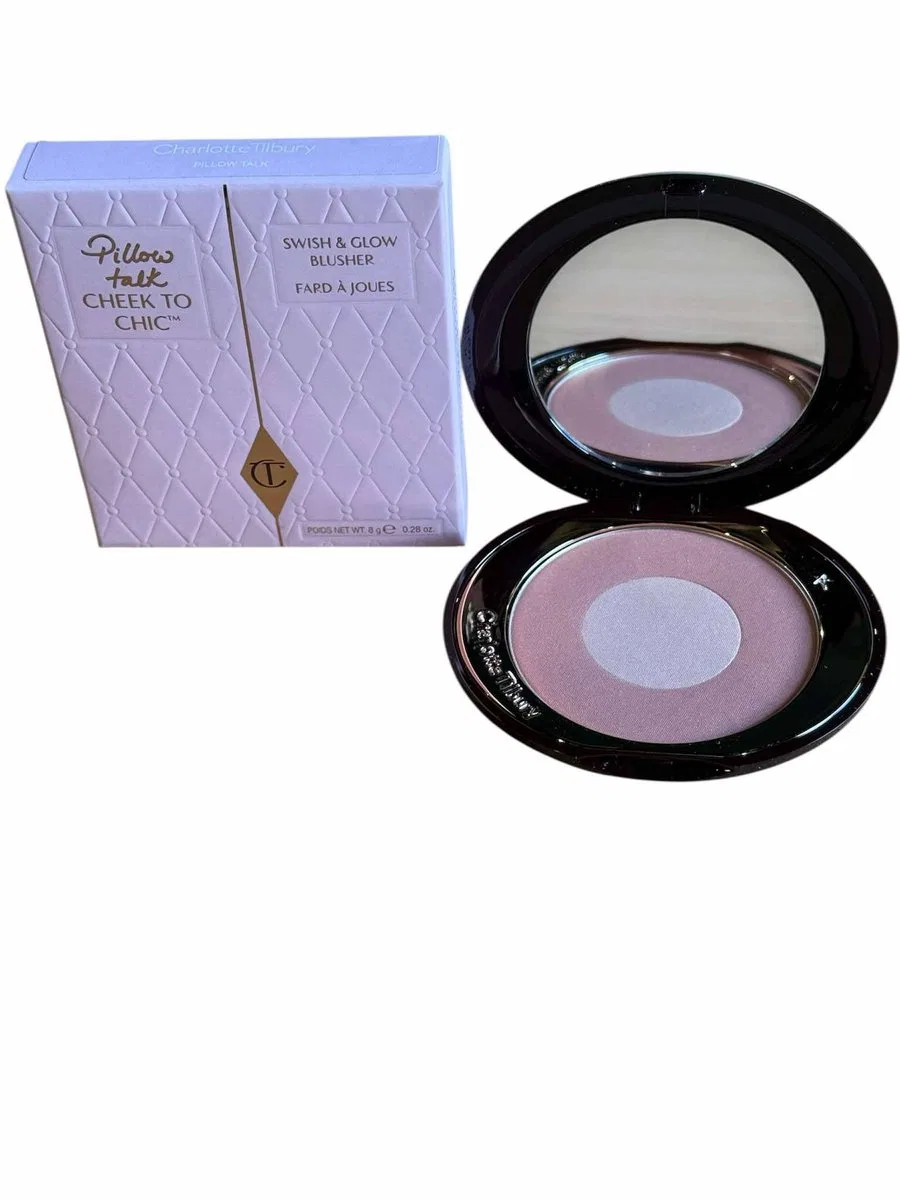 Румяна и бронзер Pillow Talk Cheek to Chic Charlotte Tilbury