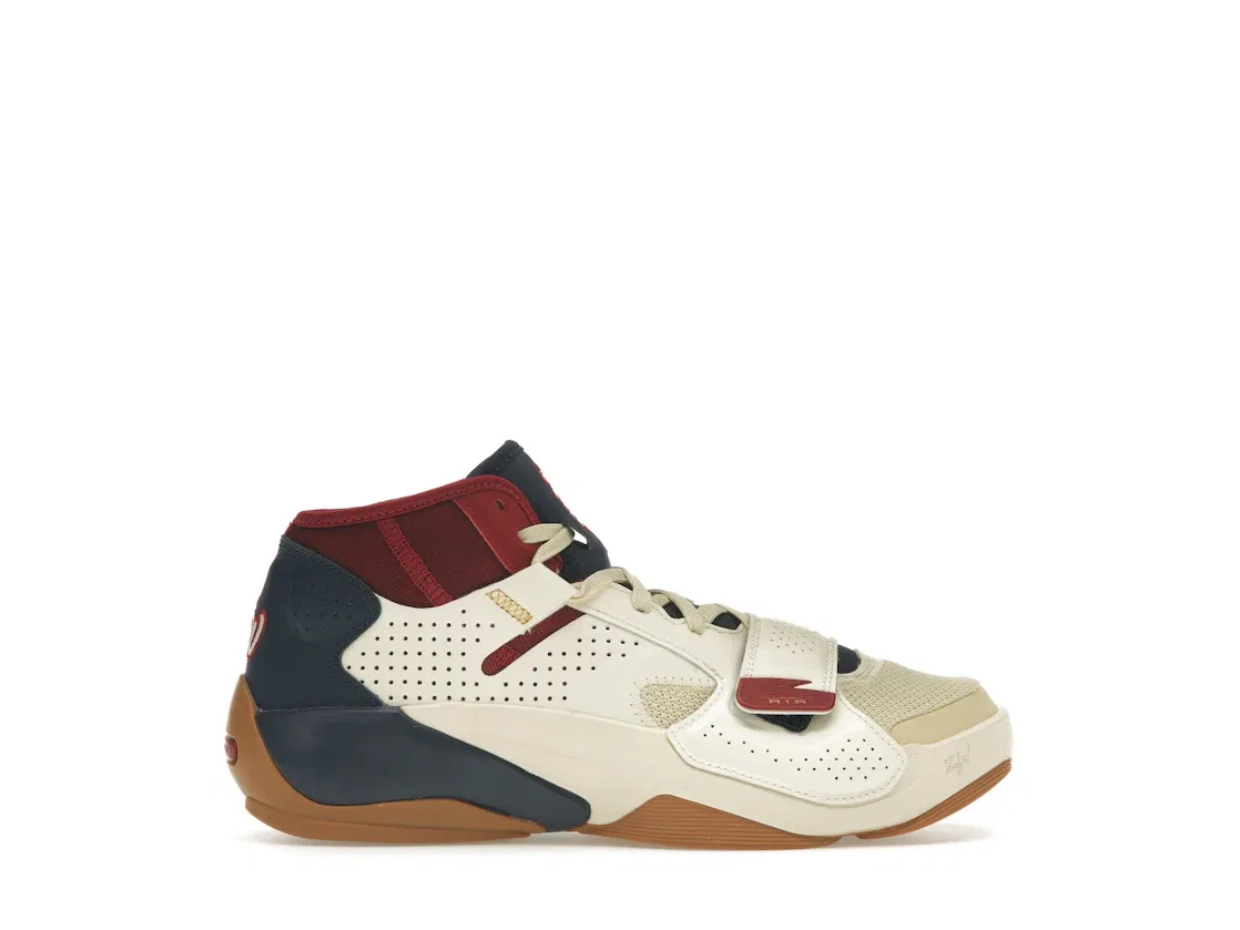 Детские кроссовки для баскетбола Jordan Zion 2 Jordan, Coconut Milk/Pomegranate-Midnight Navy
