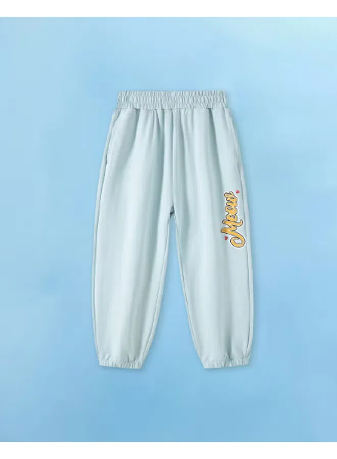 Jeanswest Штаны с принтом для девочек, светлый синий