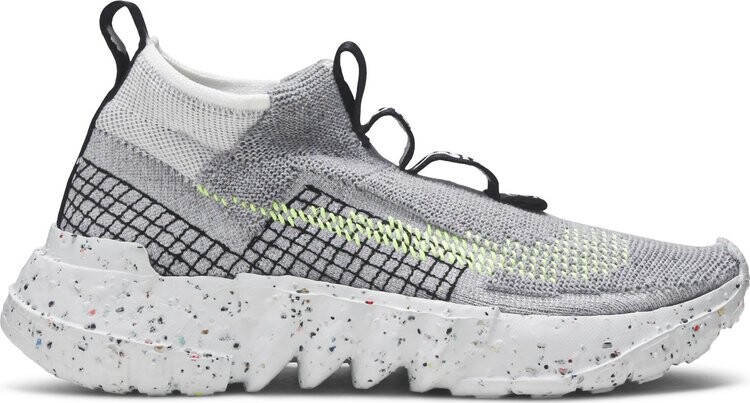 

Кроссовки Nike Space Hippie 02 'Grey Volt', серый