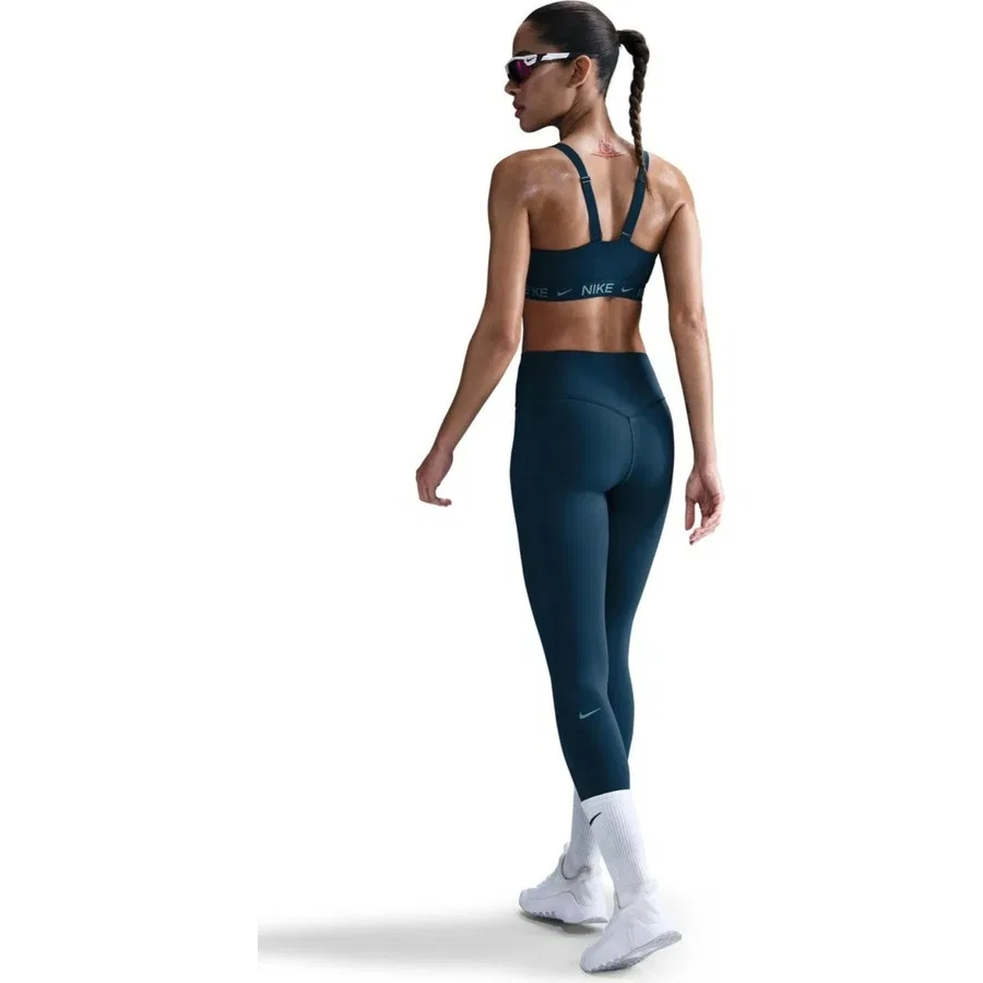Женские спортивные леггинсы с высоким поясом Dri Fit Universa HR 7/8 Tight, Nike, Петроль — фото 2