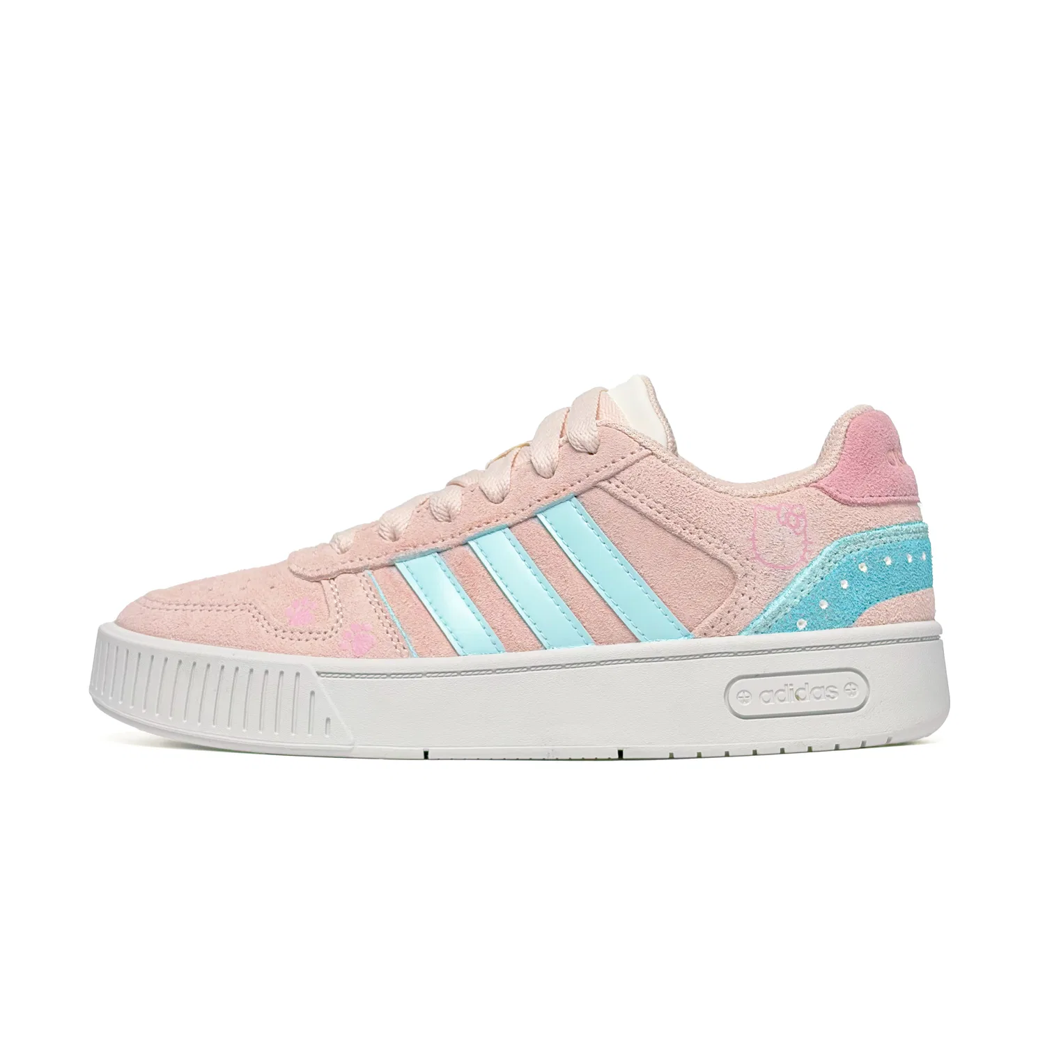 Детские скейтборд-кроссовки с утолщенной подошвой D PAD CLASSIC, Adidas, Light Cyan