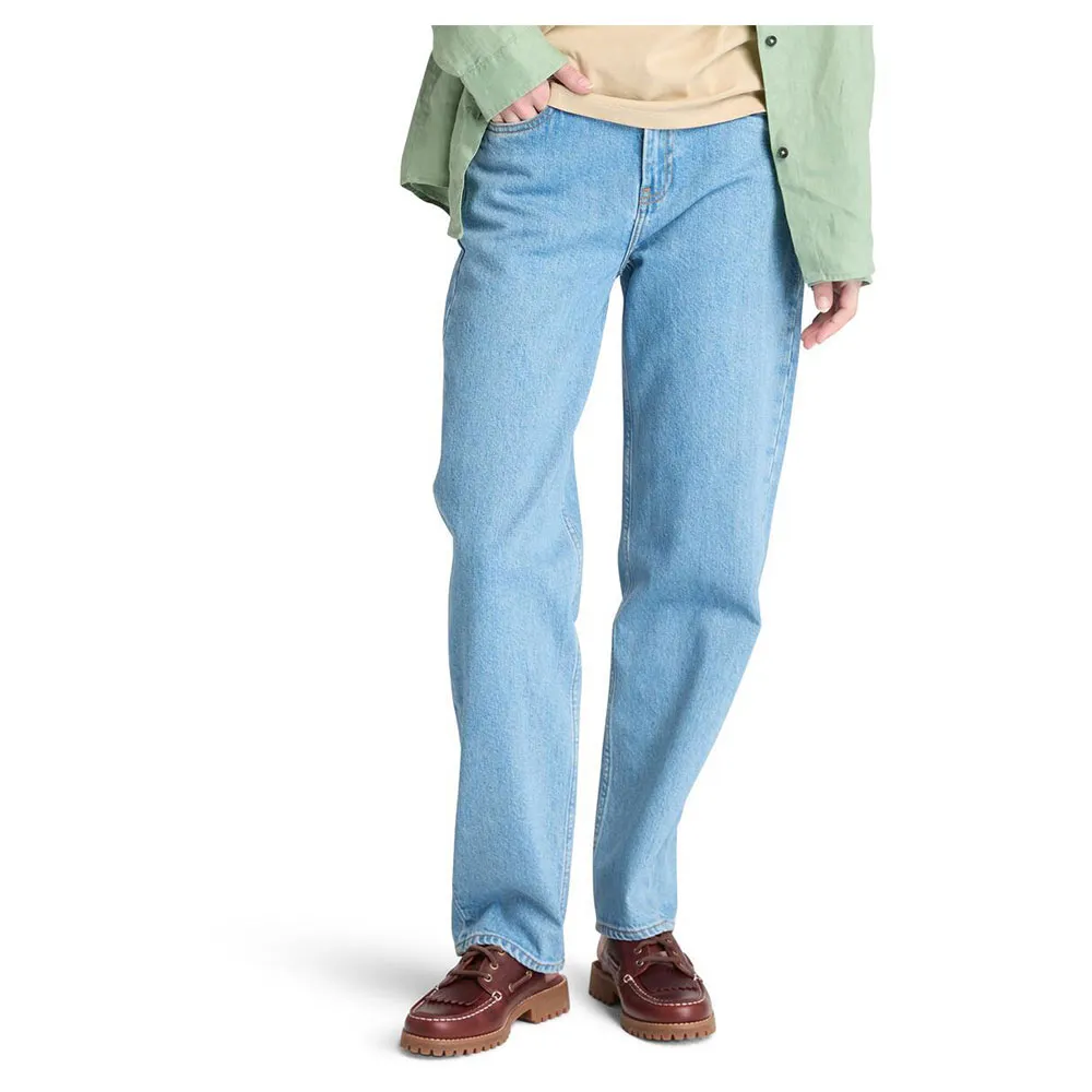 

Джинсы Timberland Refibra Denim Straight, синий
