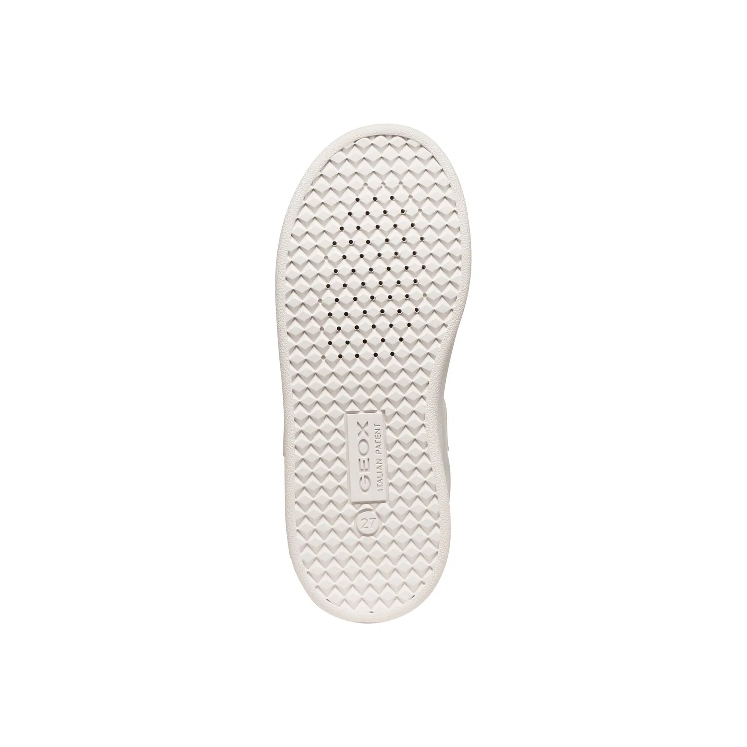 Детские кроссовки с дышащей мембраной Geox, White/Black — фото 3