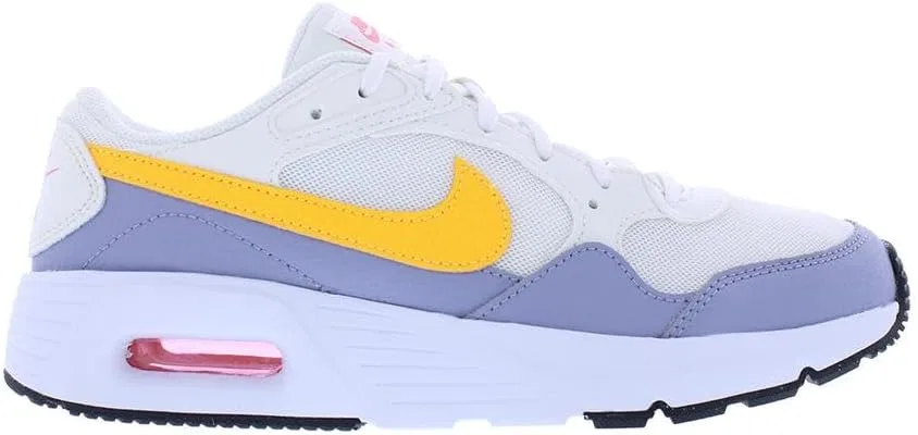Детские кроссовки для мальчиков Air Max Sc Nike, Sail/Laser Orange/Indigo Haze — фото 4