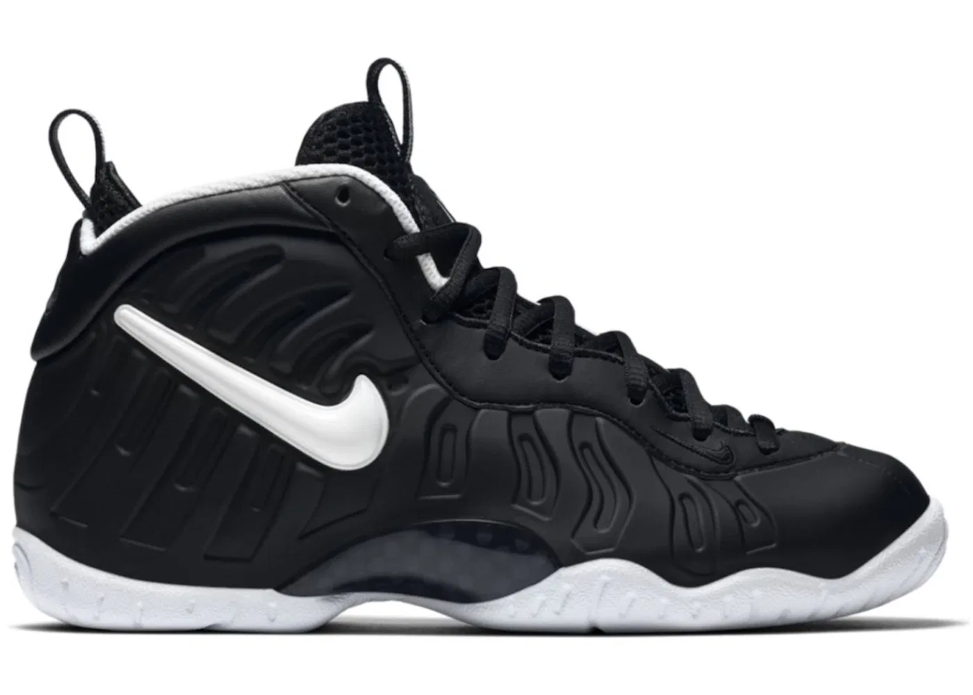 Детские кроссовки Lifestyle Nike Air Foamposite Pro Dr. Doom (2016) (GS) Nike, Black/White-Black