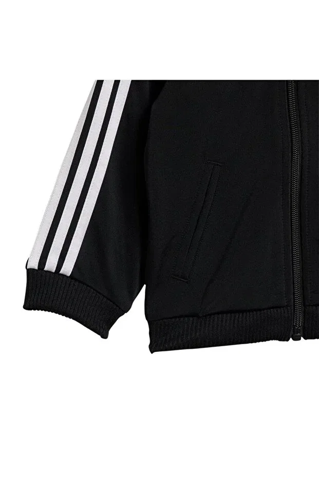 Детский спортивный костюм для мальчиков с длинным рукавом Adidas, Black — фото 4