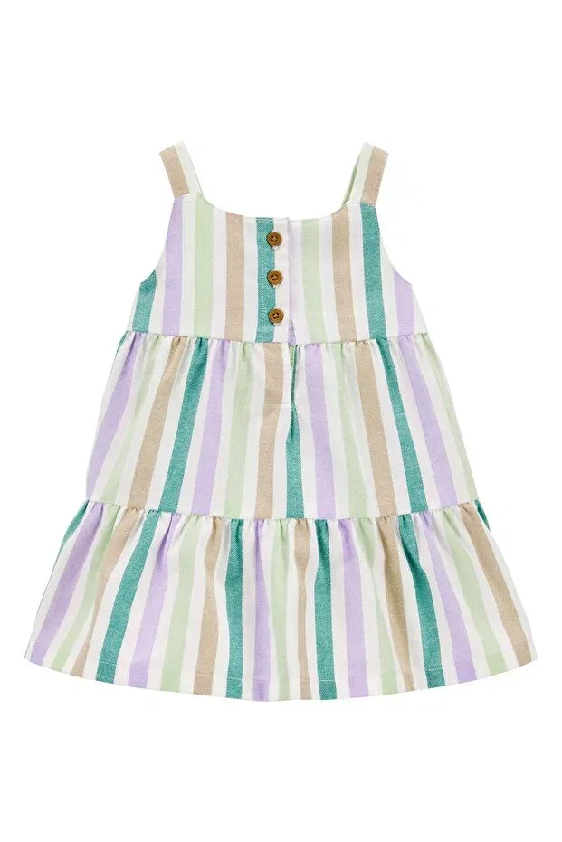 Детское платье для девочек хлопковое Carter's, Multicolor
