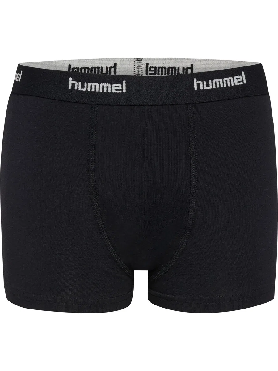 Трусы Hummel Underpants 'Nalle' в темно-синем, светло-сером и черном цветах — фото 3
