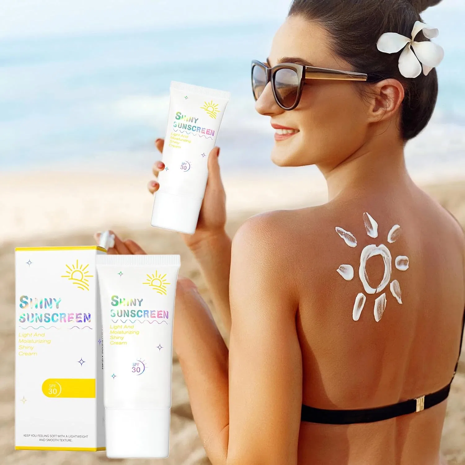 Солнцезащитный крем для лица SPF 30, 28 г Generisch — фото 2