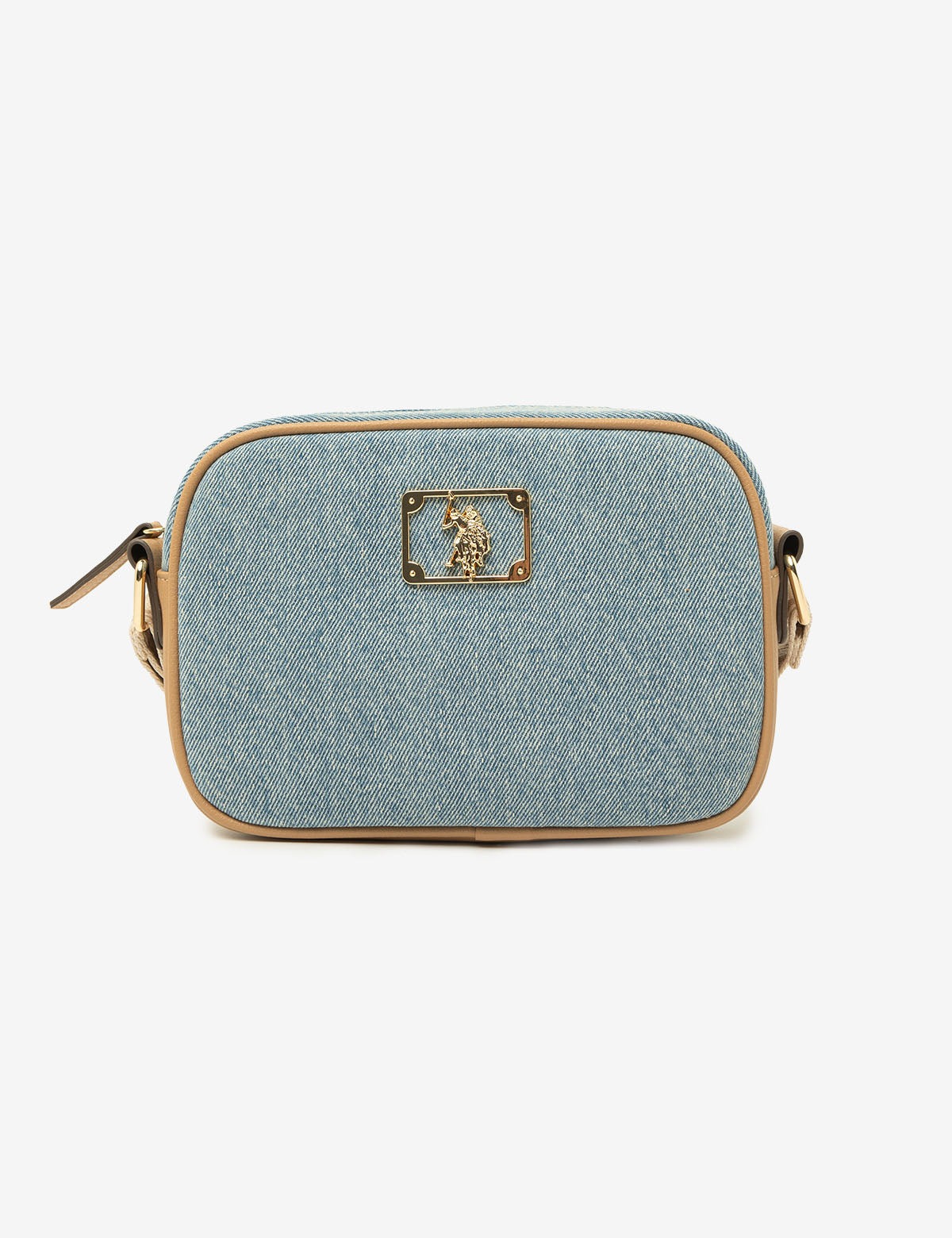 

Сумка U.S. Polo Assn Denim Crossbody, серо-голубой