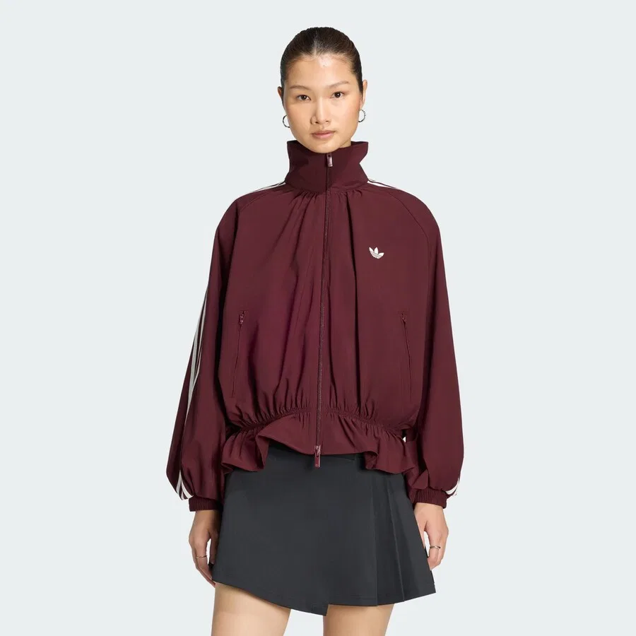 Куртка ADIDAS ORIGINALS Between-Season красного цвета — фото 2