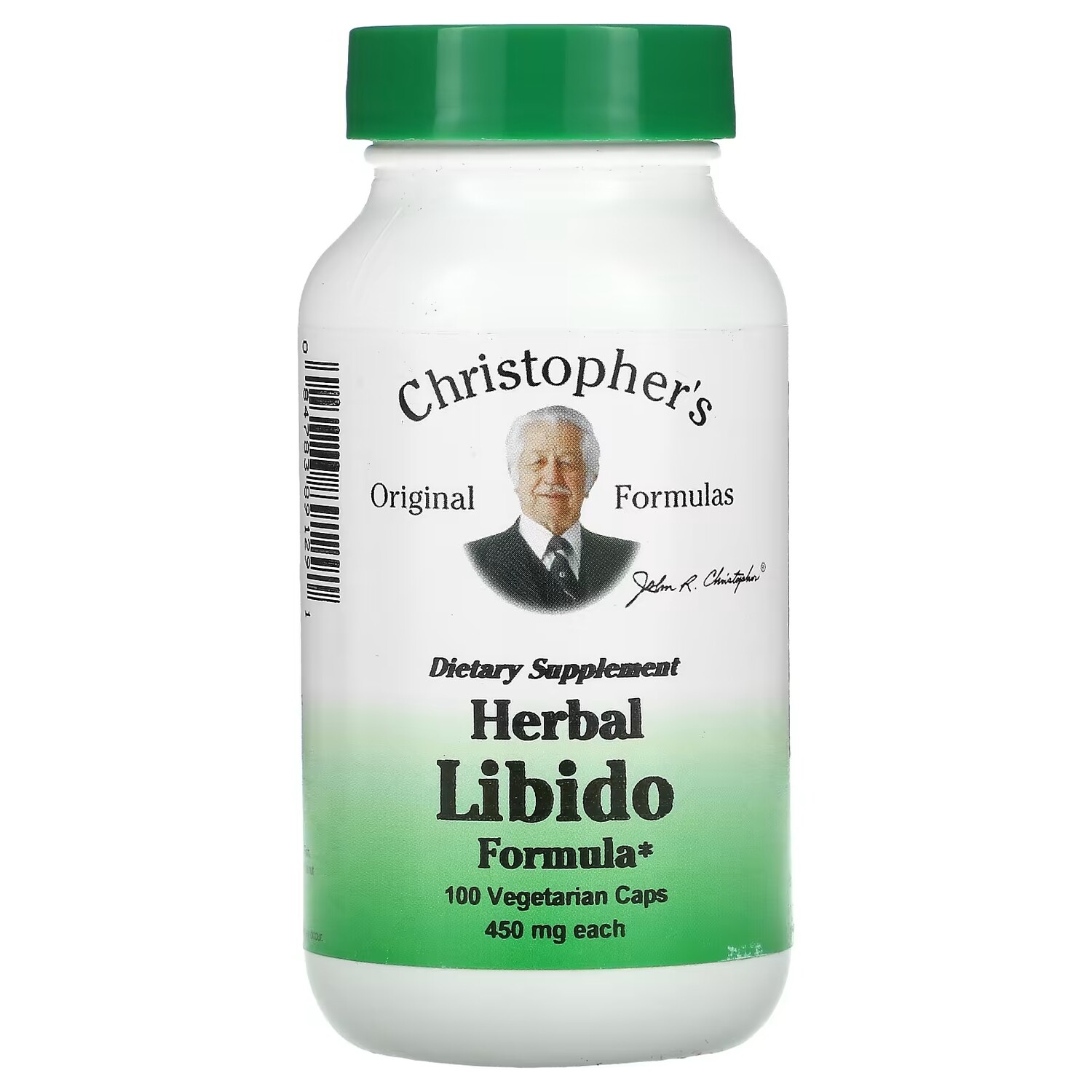 

Christopher's Original Formulas Травяная формула для либидо 450 мг, 100 вегетарианских капсул