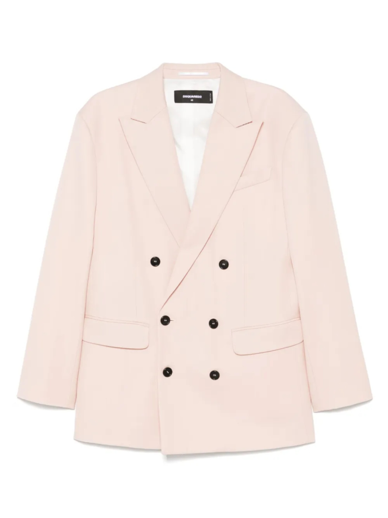 

DSQUARED2 пиджак из вирджинской шерсти, розовый
