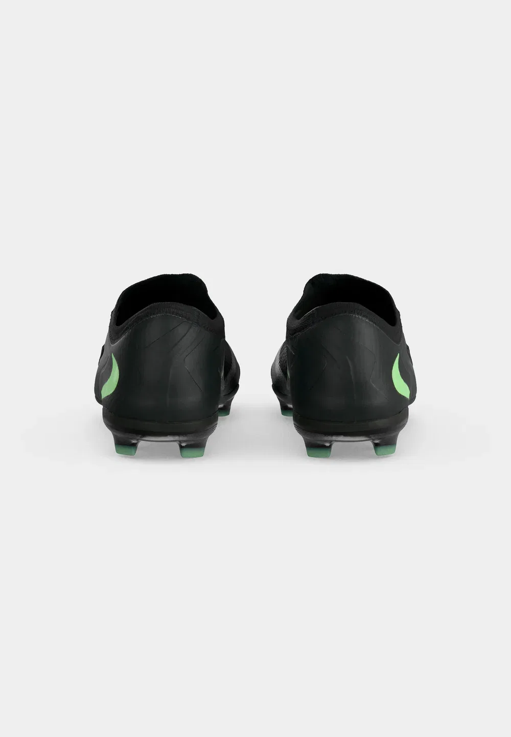 Футбольные бутсы Jr Phantom 6 Low Pro FG/MG унисекс для искусственной травы Nike Performance, Black/Illusion Green — фото 4