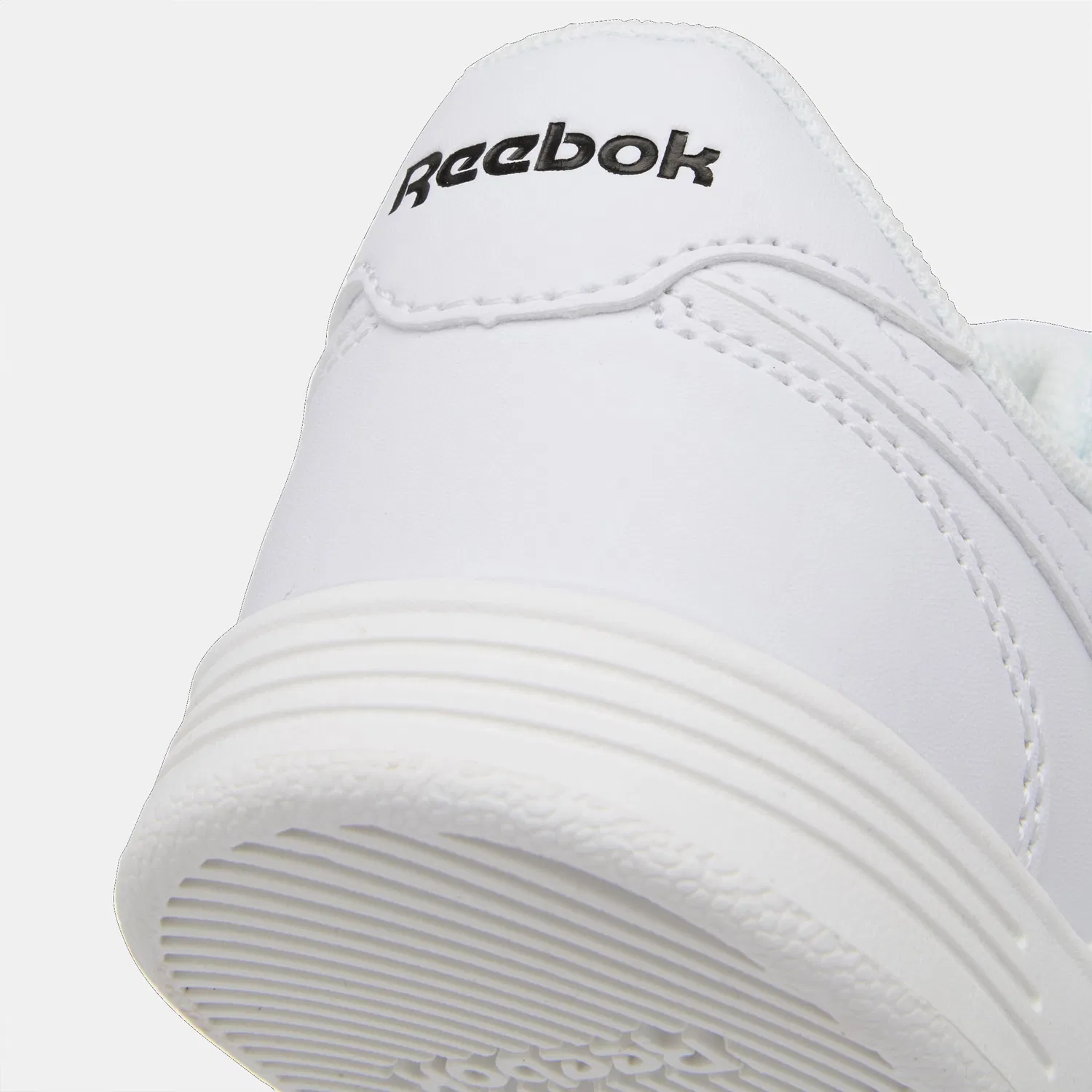 Детские кроссовки для мальчиков с эластичной шнуровкой Reebok Court Advance Elastic & Top Strap, Ftwrwht — фото 2