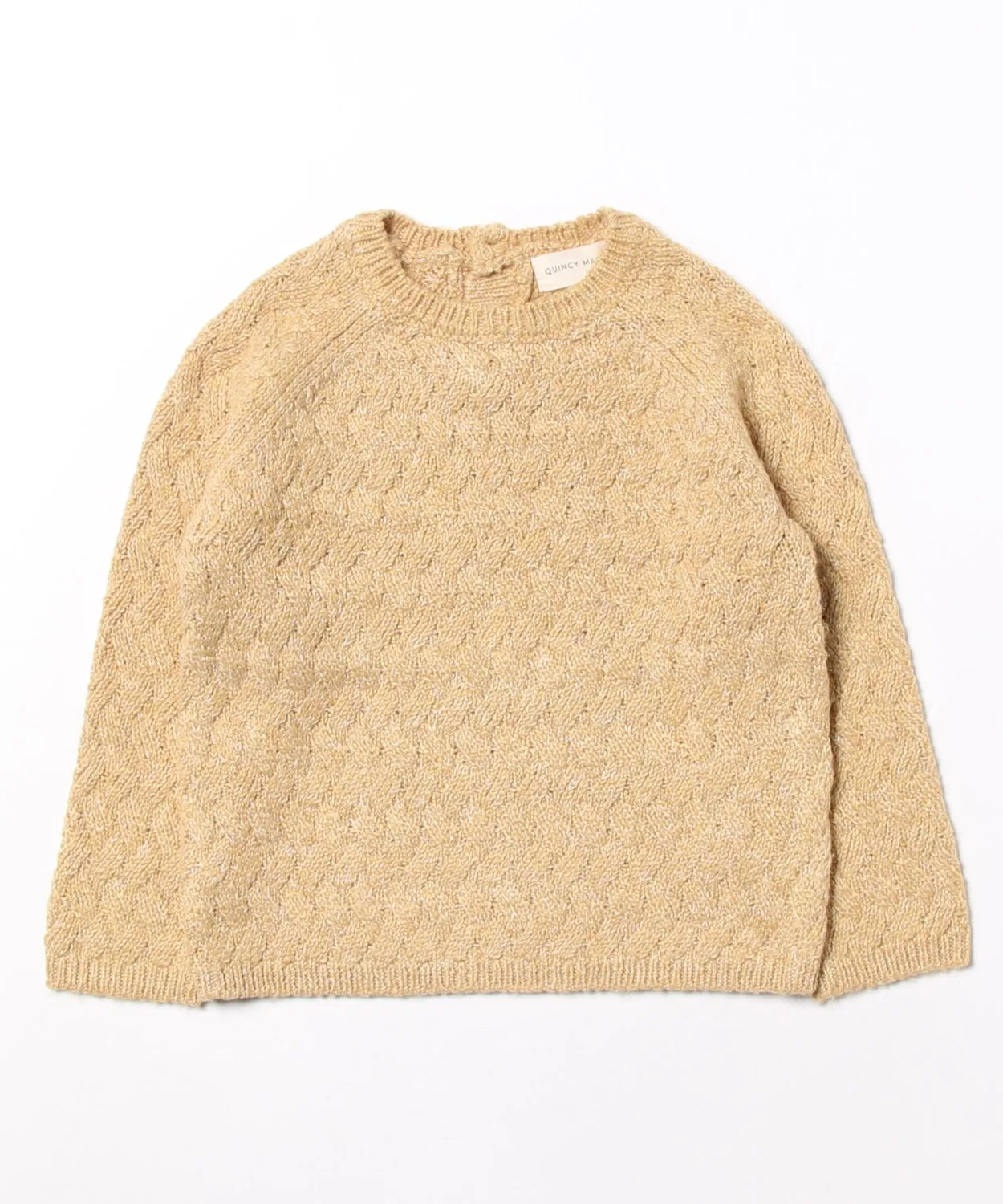 Детский свитер без рукавов Quincy Mae Cozy Heather Knit Sweater, Honey