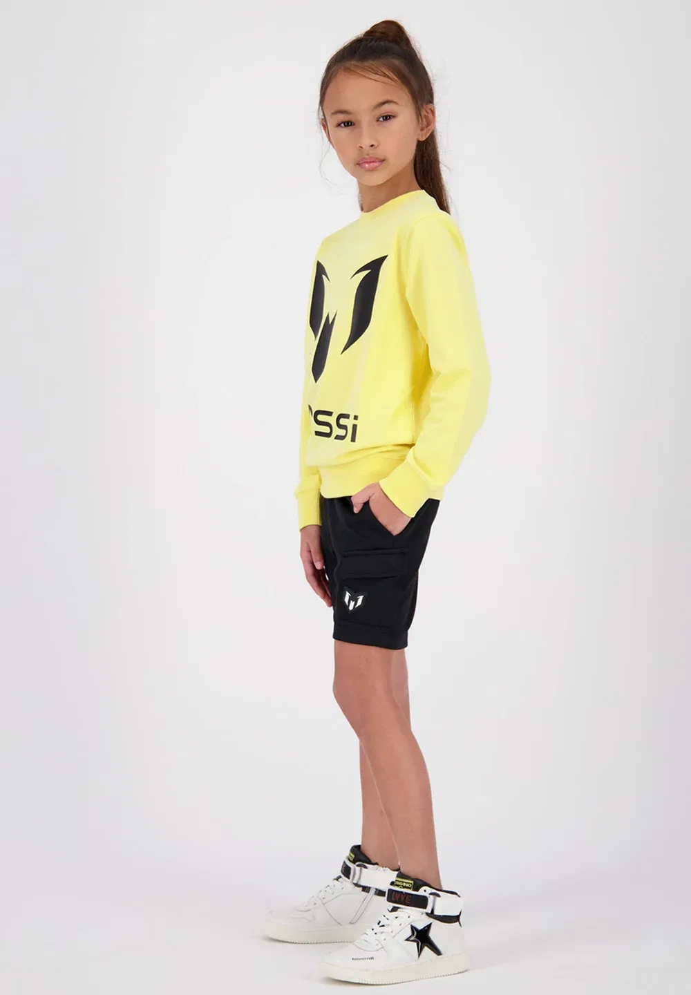 Logo-Crew-Messi - толстовка Vingino, Soft Yellow. — фото 3